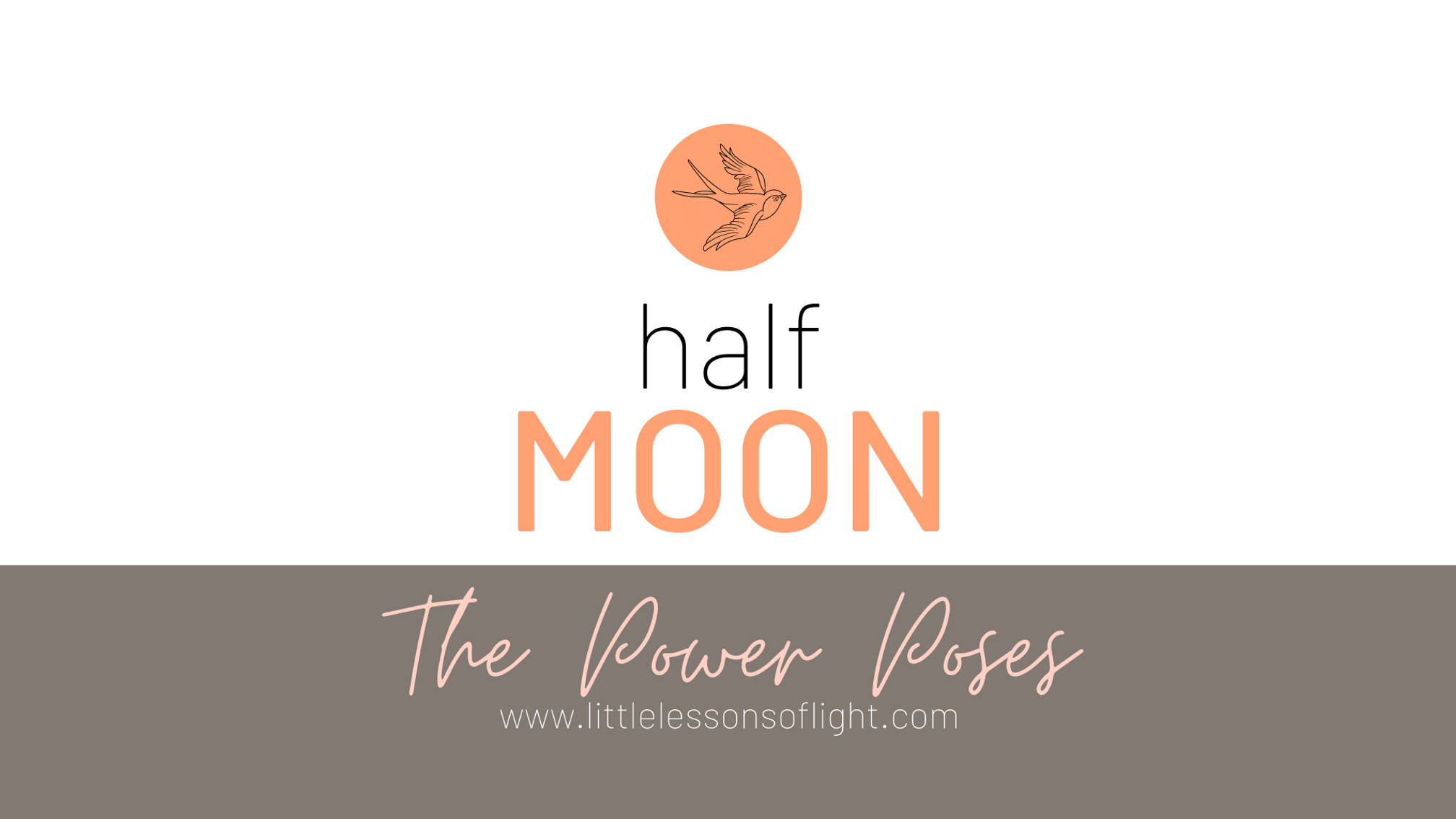 Half Moon Yoga Tutorial by Kate